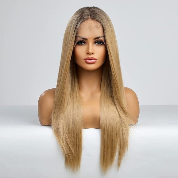Ash Blonde Lace Wig